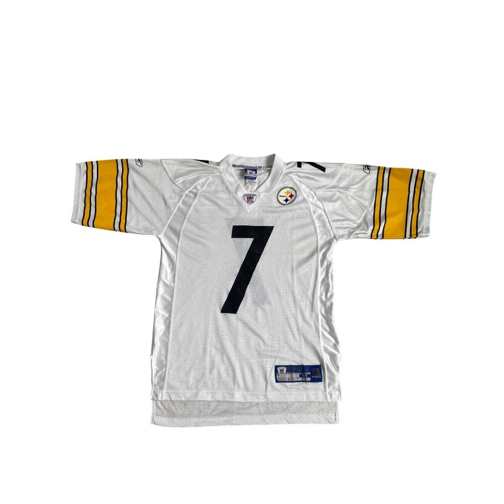 Vintage Ben Roethlisberger Pittsburgh Steelers #7 Authorized Football Jersey - Picture 2 of 9